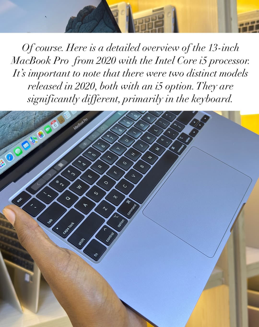 Apple MacBook Pro 2020 - Core i5 – 8GB Ram - 256GB - 13 Inch - Image 11