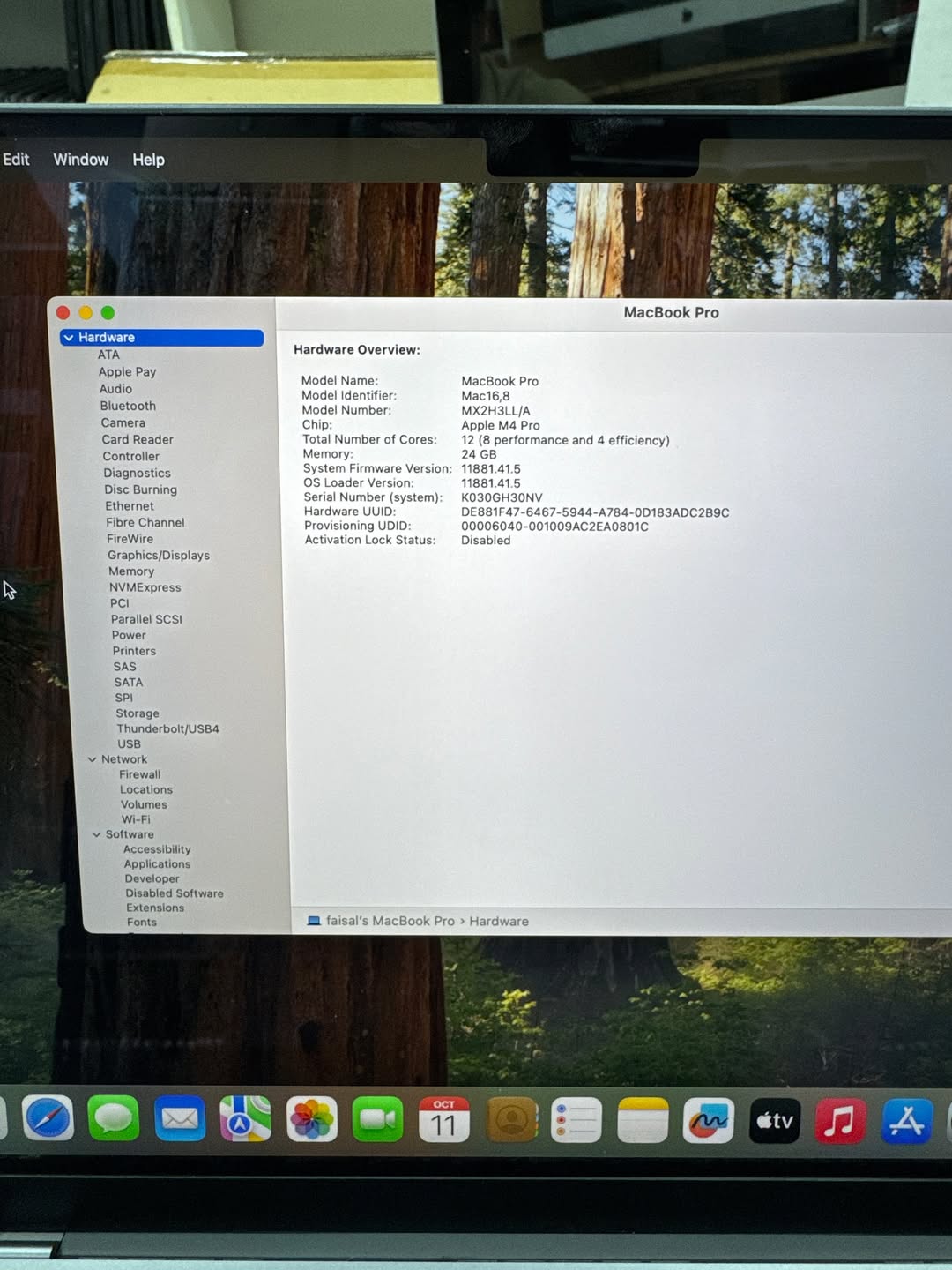Apple MacBook Pro 2024 | M4 Pro | 24GB RAM | 512GB SSD | 14-Inch | UK Fairly Used - Image 5